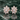 ATJ - 149 rose gold layered floral earrings with stone-set detailing