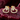 ATJ - 147 yellow gold teardrop earrings with layered stone-set curves
