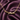 Gold-plated pavé knot bar pendant necklace on plum satin