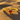 ATJ-105 Gold Woven Bangle with Red Carnelian Centre