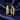 ATJ - 143 yellow gold hoop earrings with polished finish and stone-set row