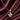 Diamond pendant necklace in white gold with four round brilliant diamonds and polished crisscross design on burgundy satin background